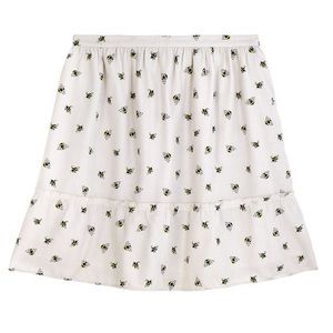 Cath Kidston London Bumblebee Tiered Cream Skirt